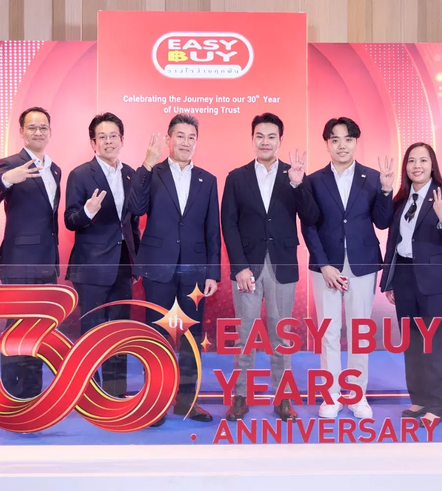 EASY BUY ก้าวเข้าสู่ปีที่ 30 แห่งความสำเร็จ และก้าวต่อไปในฐานะพาร์ทเนอร์ของ ANGA