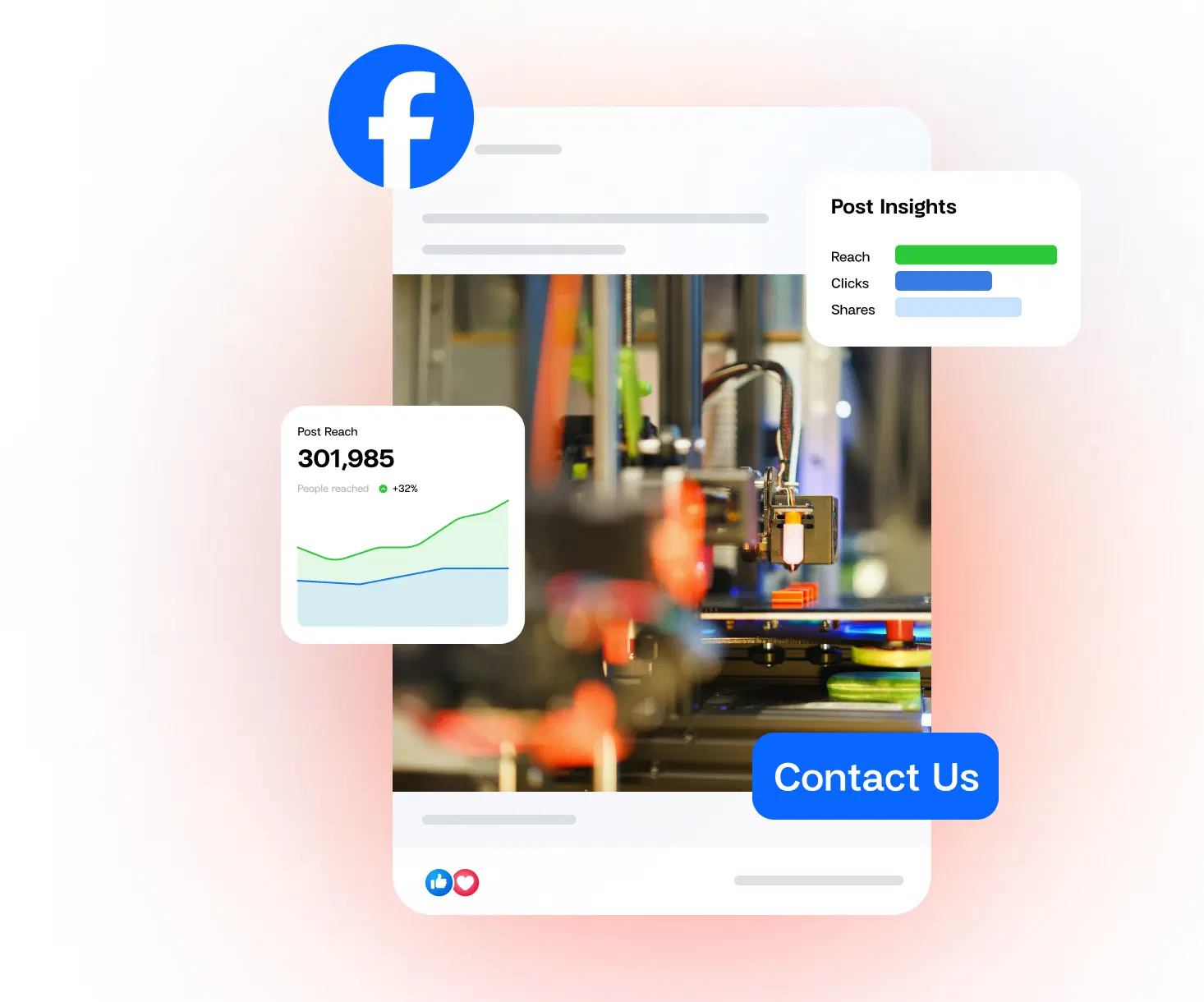 จุดเด่นของบริการ<span class="text-gradient">ยิงโฆษณา Facebook</span>