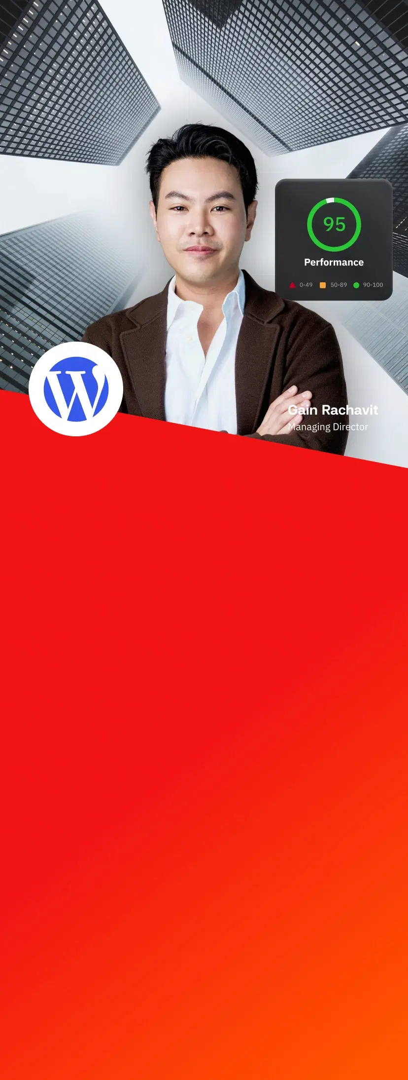 รับทำเว็บไซต์ WordPress เพิ่มผลลัพธ์ทางการตลาดและคะแนน SEO