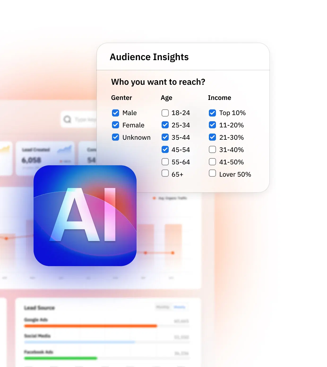 วิเคราะห์และวางแผนแคมเปญเพื่อ<span class="text-gradient">เข้าถึงเป้าหมาย</span>อย่างแม่นยำ