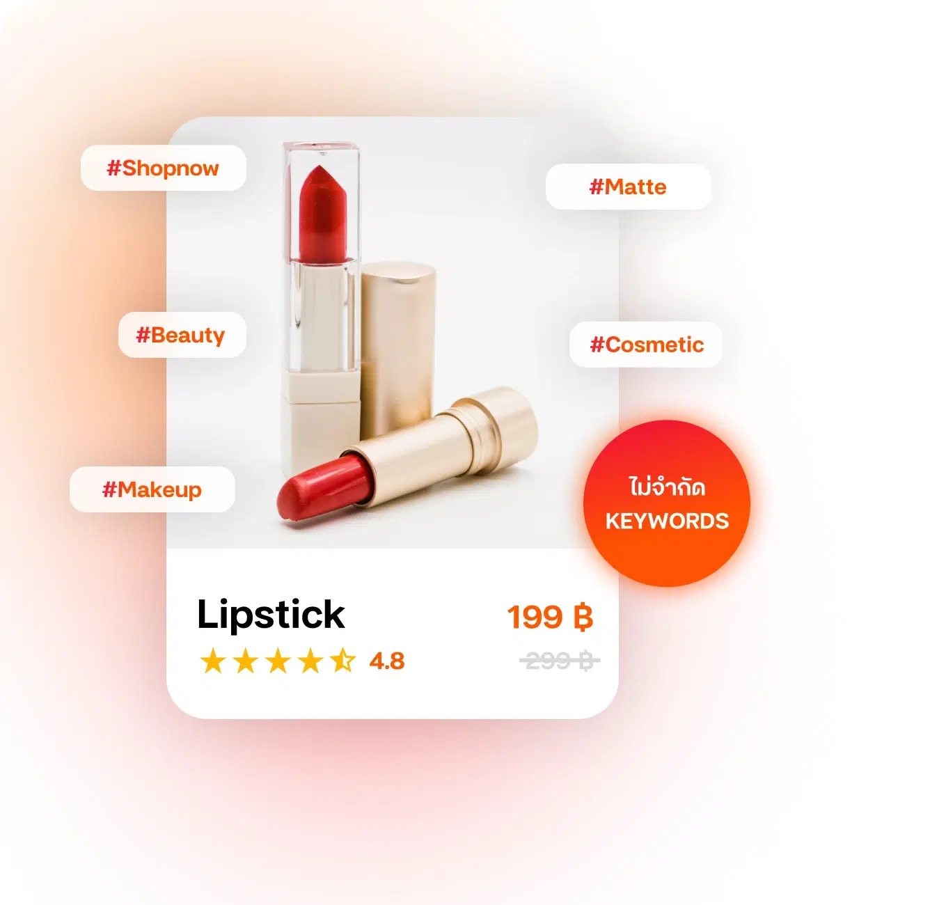 Increase organic visibility for your product pages with unlimited <span class="text-gradient">keywords</span>