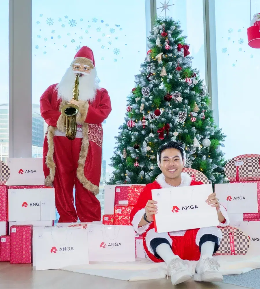 ANGA จัดงานคริสต์มาสแบบจัดเต็มส่งท้ายปี 2025
